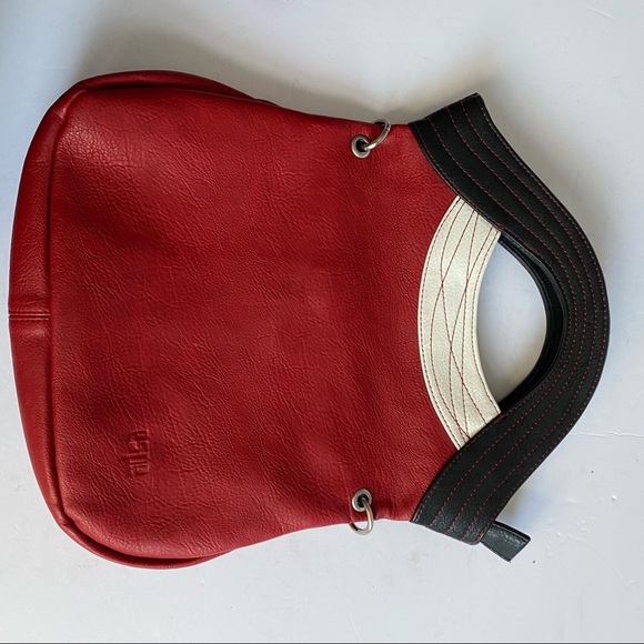 Espe red convertible cross-body bag - Picture 11 of 11